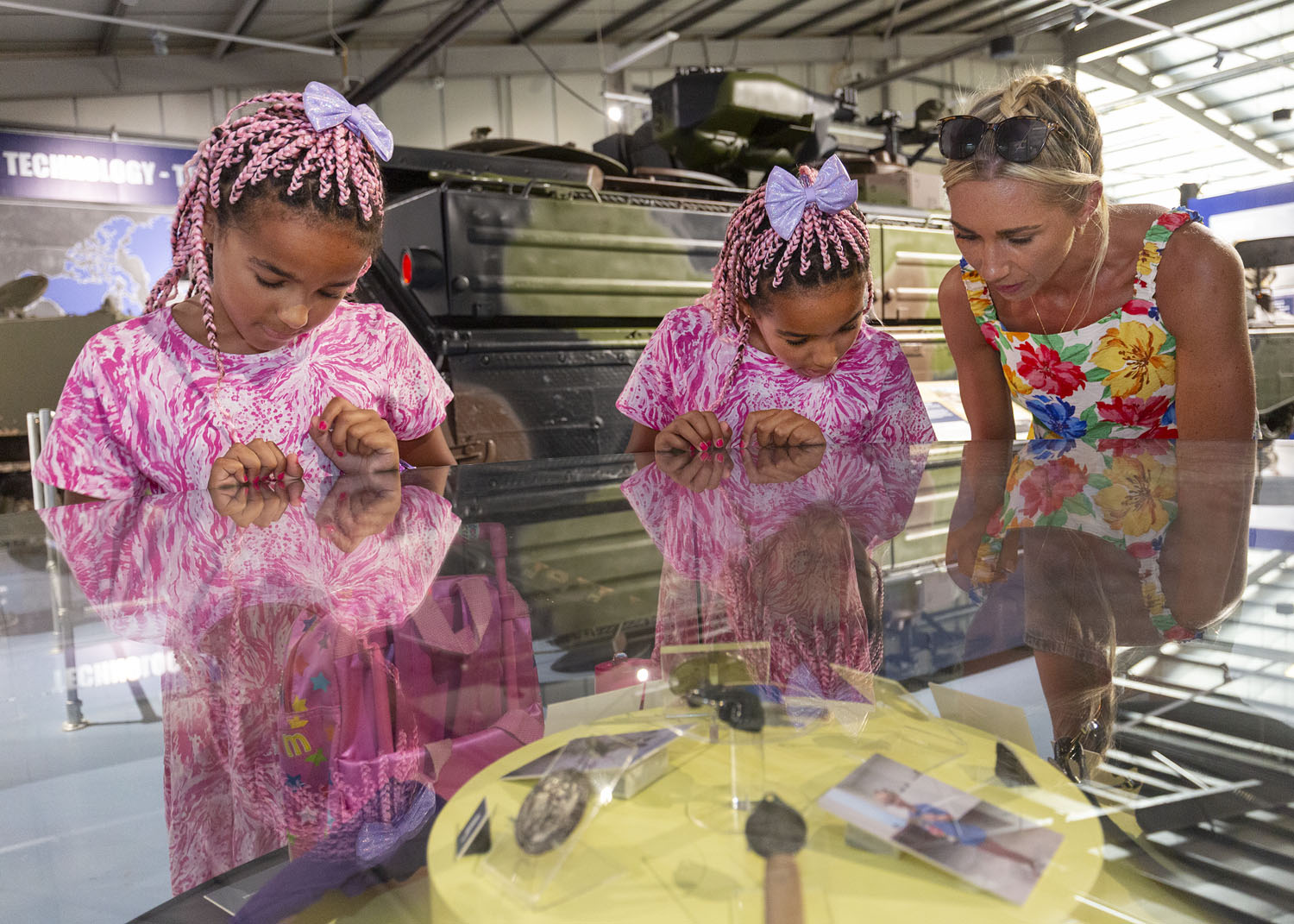 The Museum's new Ukraine exhibition holds personal items from refugees.