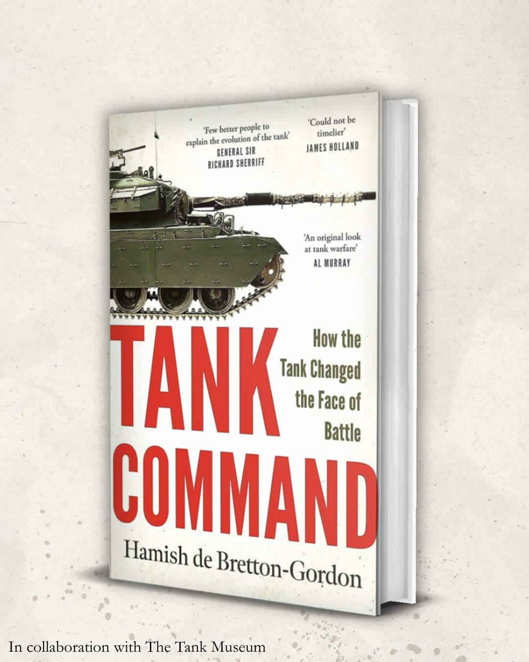Tank Command Book Tank Command book front cover featuring a tank