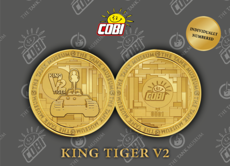 King Tiger V2 Medallion