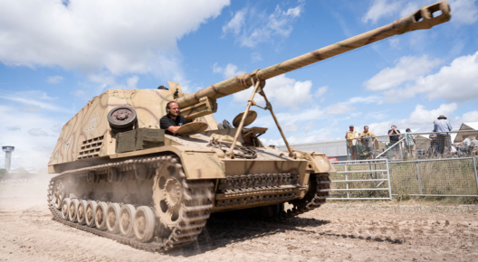 Rare WW2 German Tank Destroyer Appearing at Tiger Day