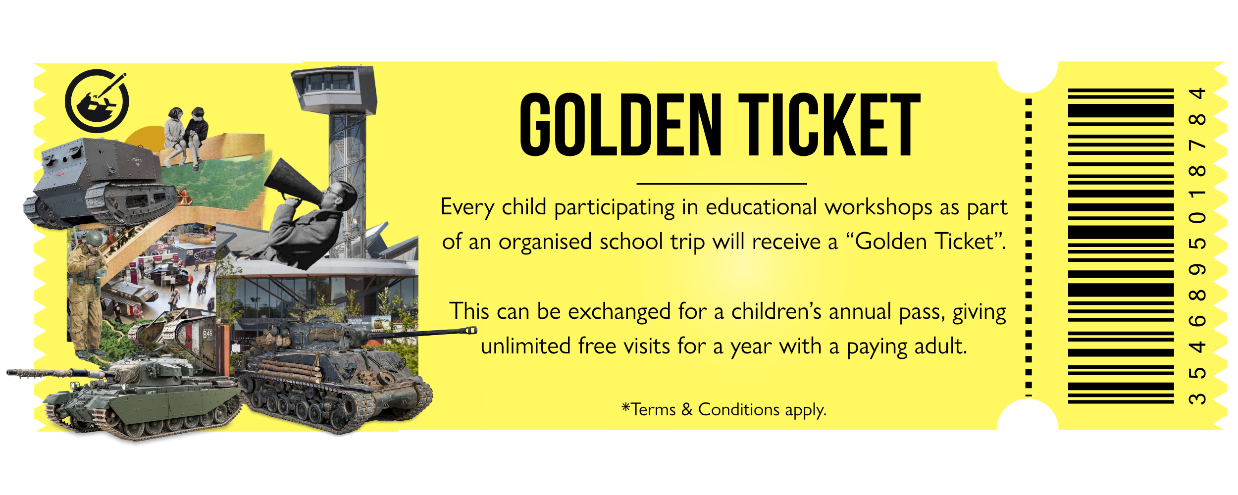 Golden Ticket - School Groups
