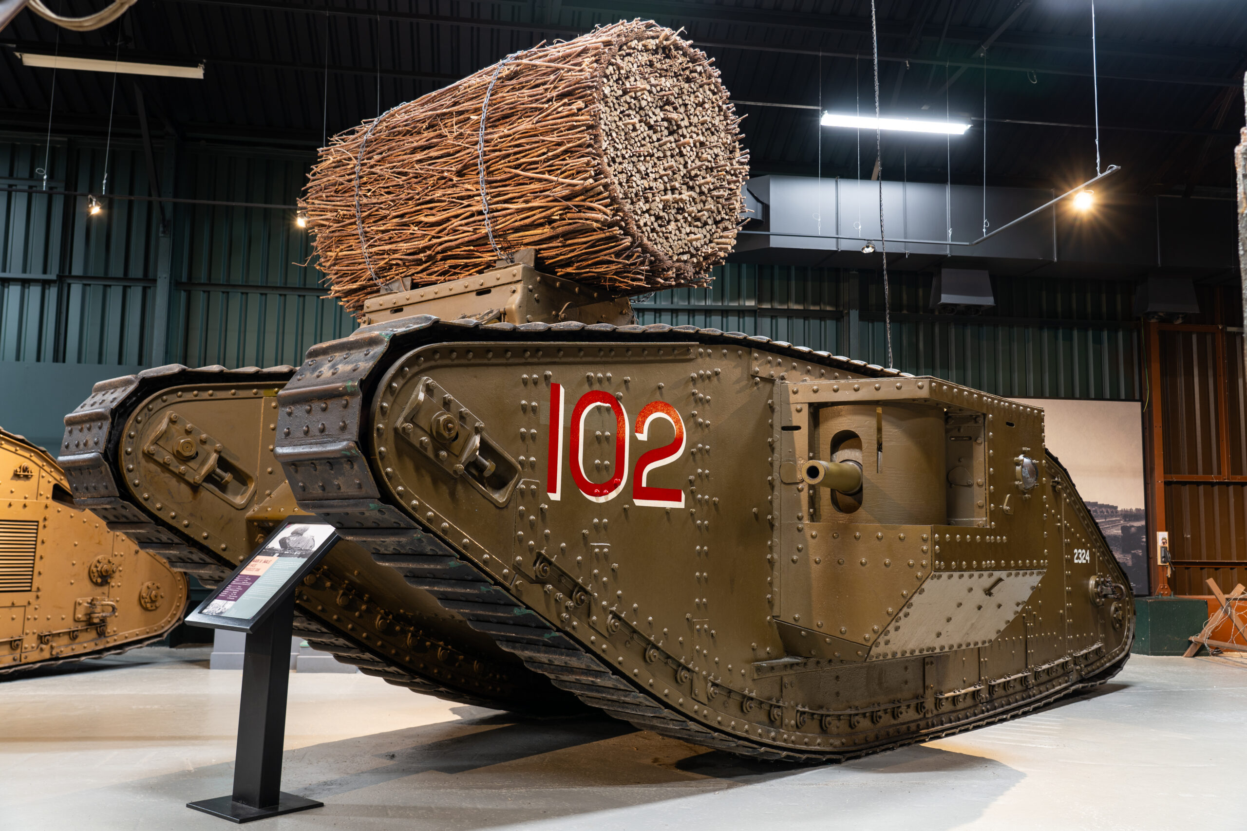 Attendees will be able to get in one of just six Mark IV tanks.