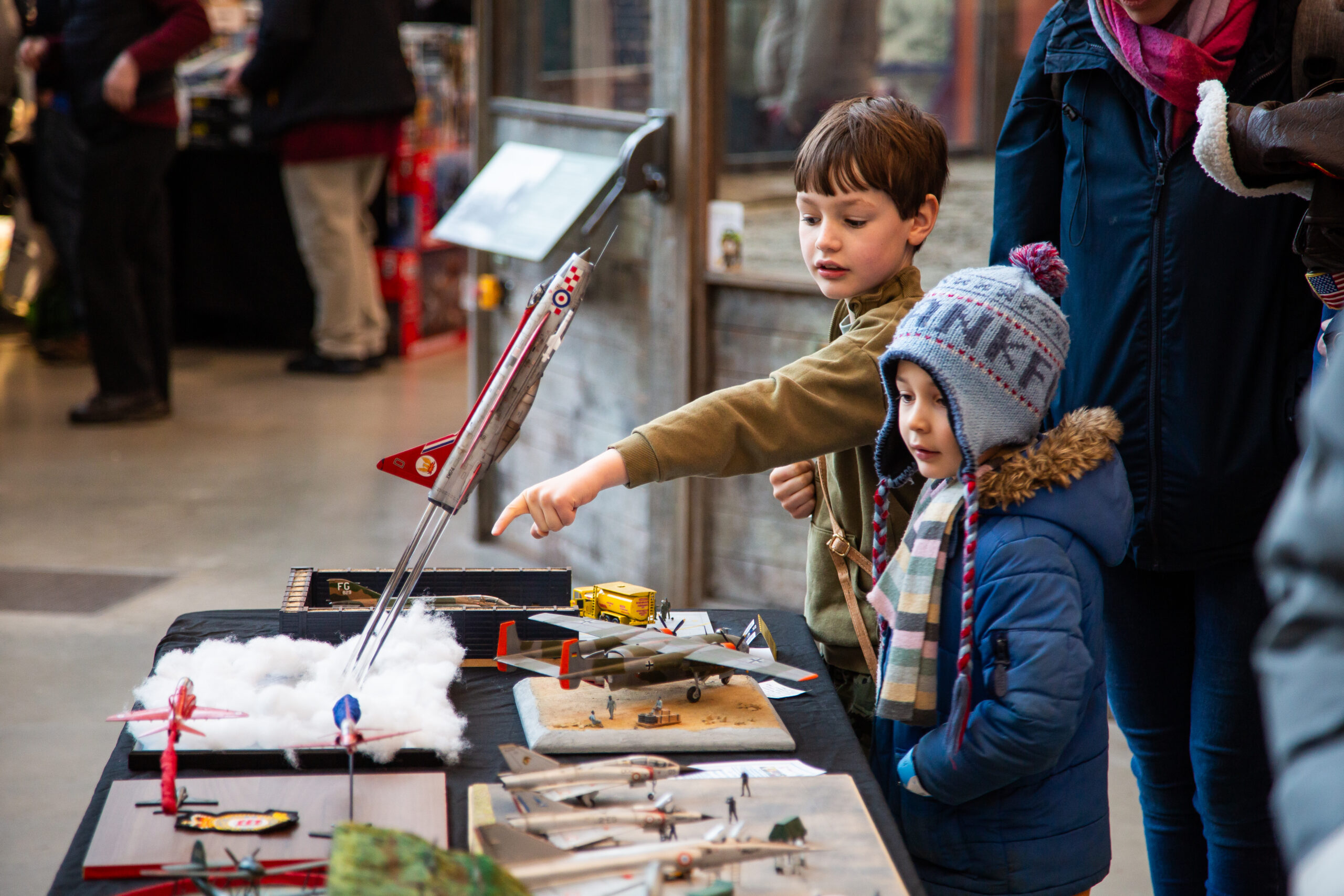 Tonnes of traders and exhibitors