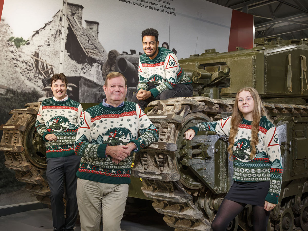 Spring Term Fonts New Christmas Jumpers are here! - The Tank Museum