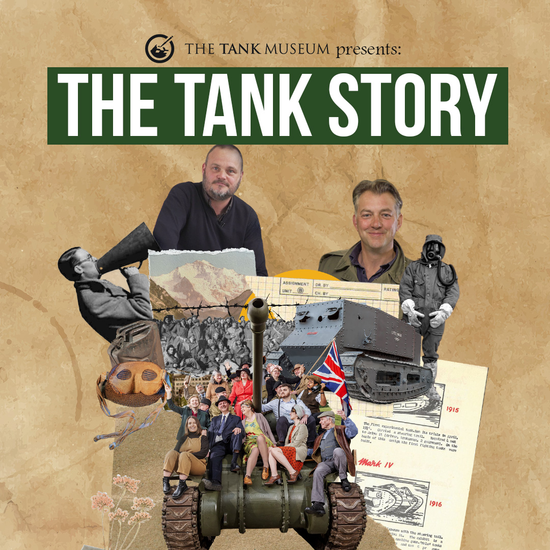 James will be speaking at The Tank Museum Presents The Tank Story