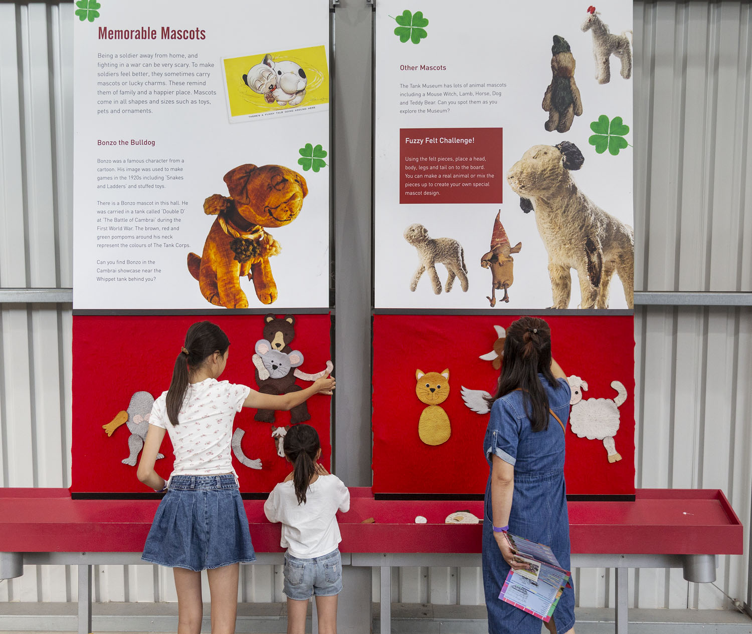 Visitors can create their own tank mascots, just like Mouse Witch